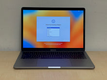Load image into Gallery viewer, 13&quot; MacBook Pro (2017, 2 TBT3) 2.3GHz DC i5 8GB 512GB SSD Intel Iris Plus Graphics 640 Space Gray
